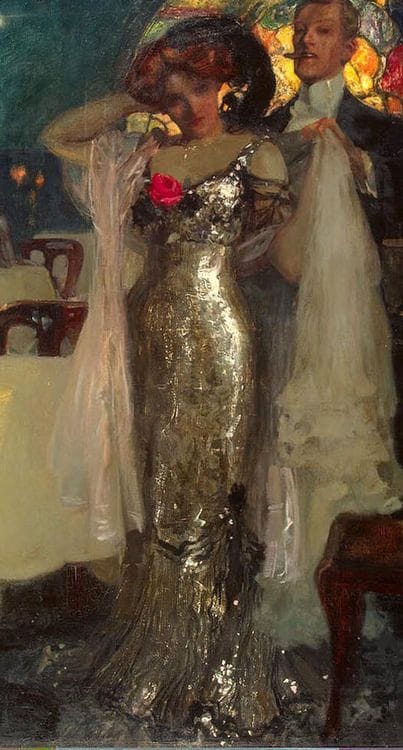 Artwork Title: In the Restaurant