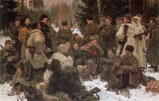 Artwork Title: Rest After Battle