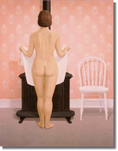 Artwork Title: Woman before Stove