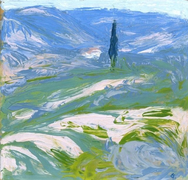 Artwork Title: Landscape from Tuscany