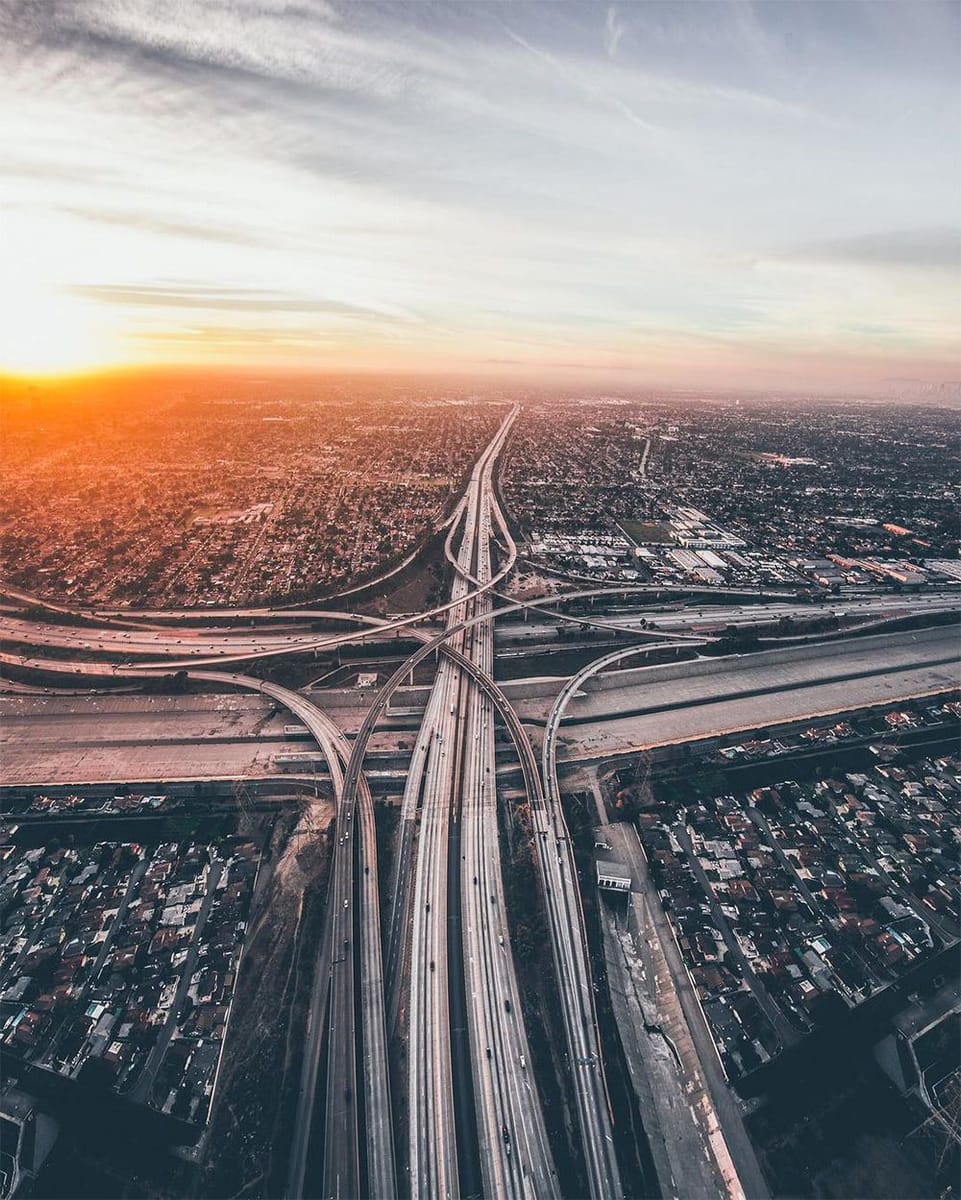 Artwork Title: Interlocking - 710 Freeway