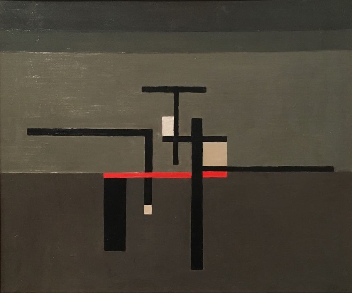 Artwork Title: Abstracte Compositie