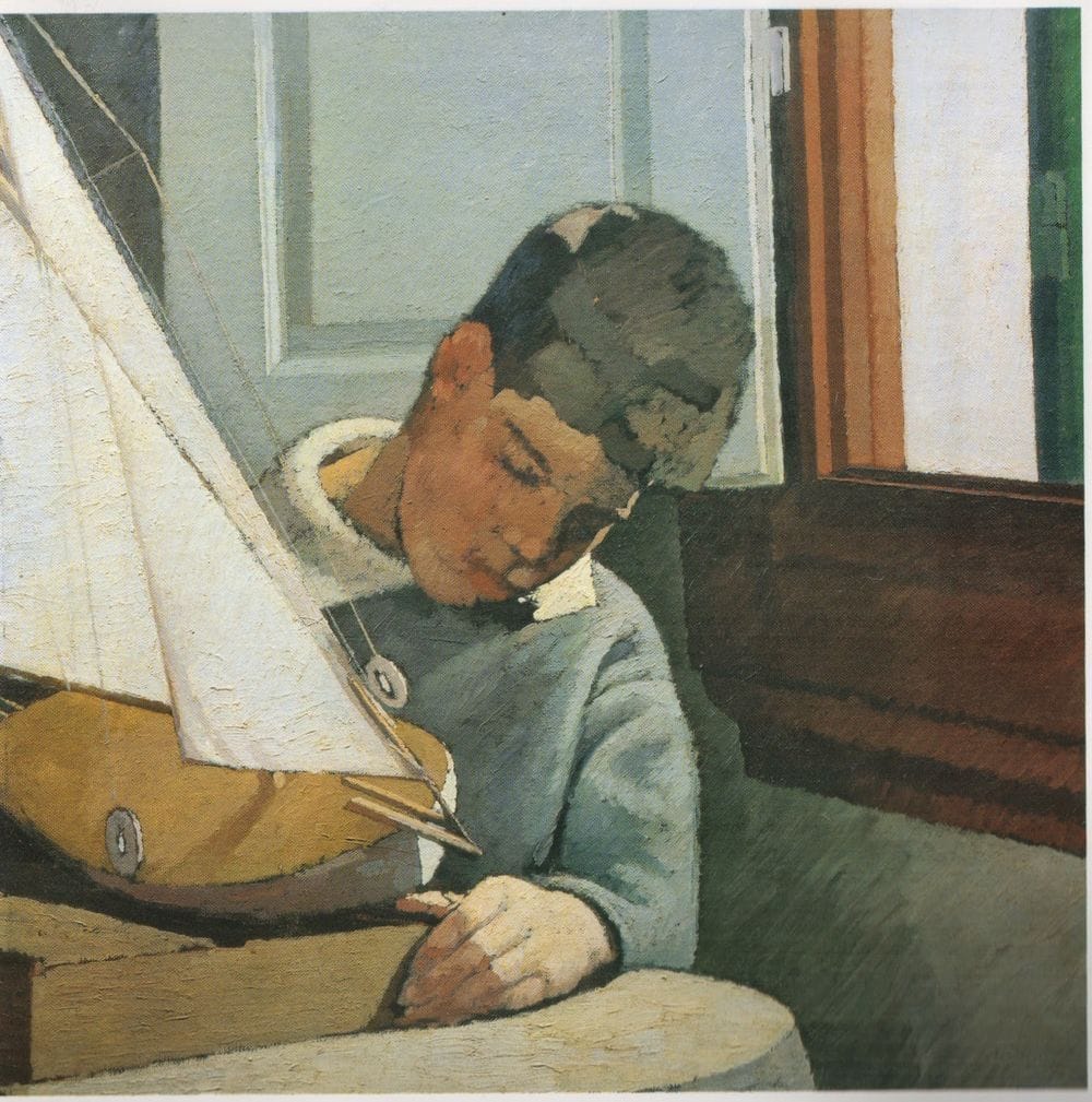 Artwork Title: Paulo with the Boat