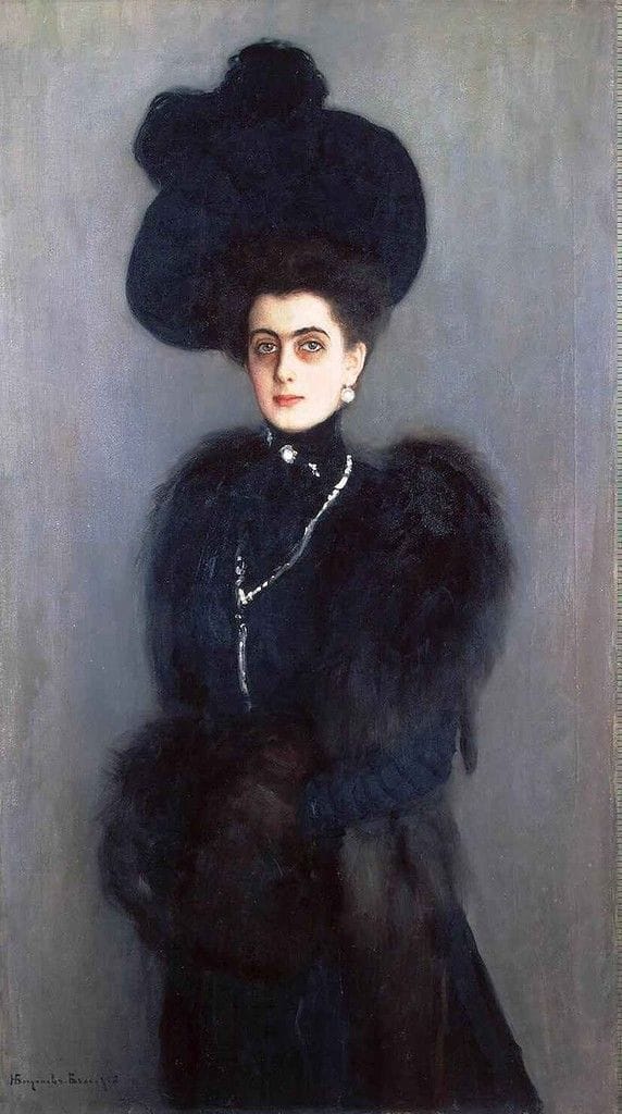 Artwork Title: Portrait of M.P. Abamelek-Lazarevoy