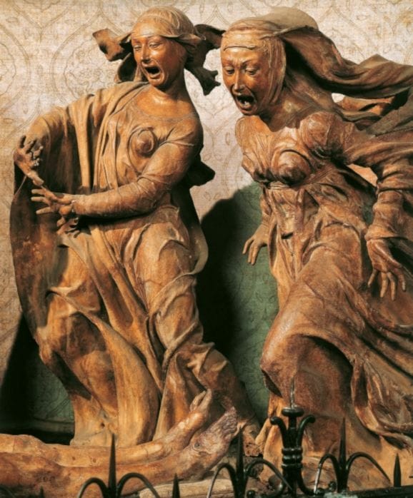Artwork Title: Compianto sul cristo morto (detail)