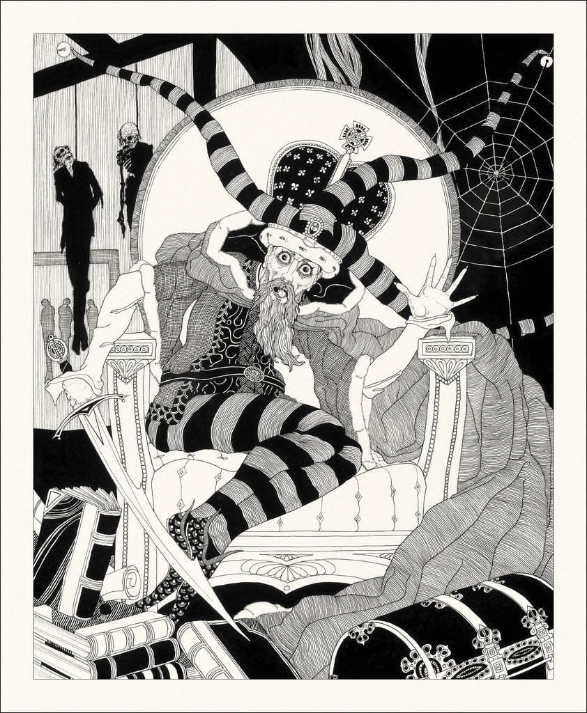 Artwork Title: Illustration for Shakespeare's King Lear: Act I, Scene 1