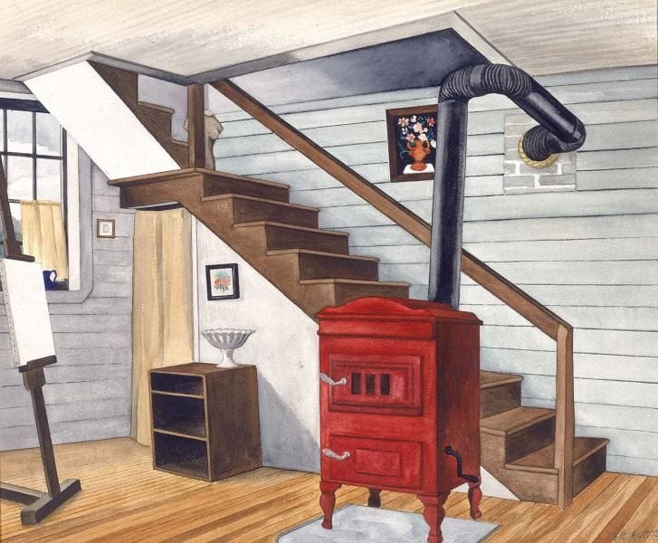 Artwork Title: Studio Interior