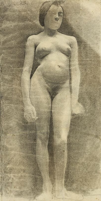 Artwork Title: Female Nude