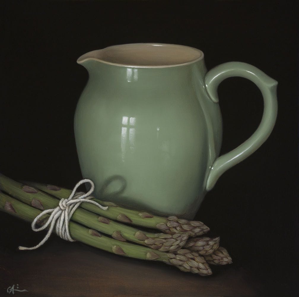 Artwork Title: Still Life with Asparagus