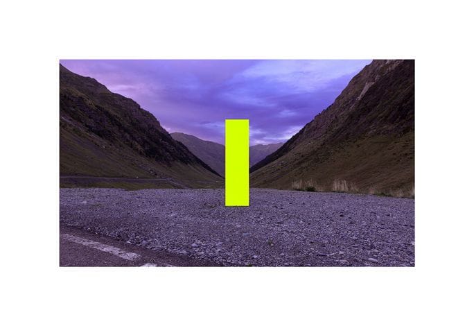 Artwork Title: Color Field, Yellow. E 0º11’28” N 42º44’56”