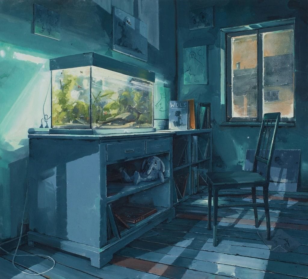 Artwork Title: Im Aquarium 1 (In the Aquarium 1)