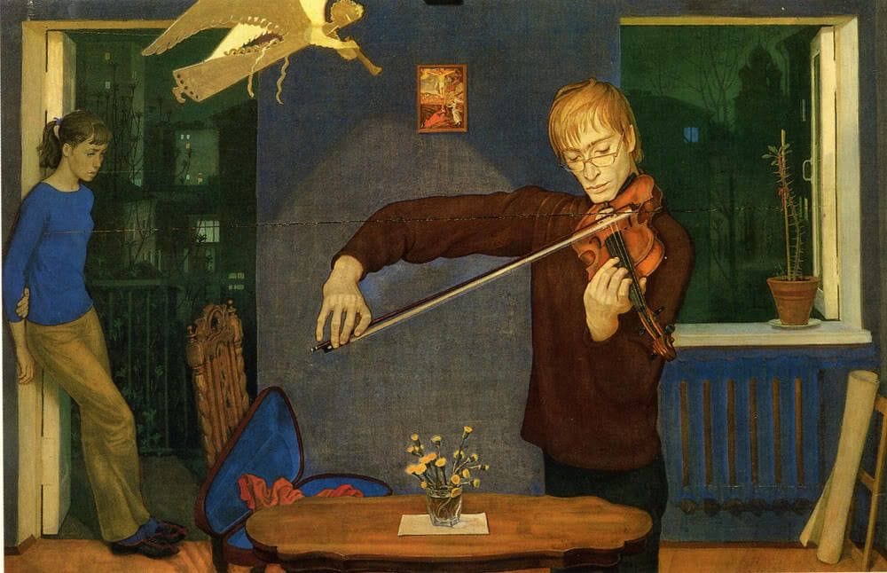 Artwork Title: Viola Player
