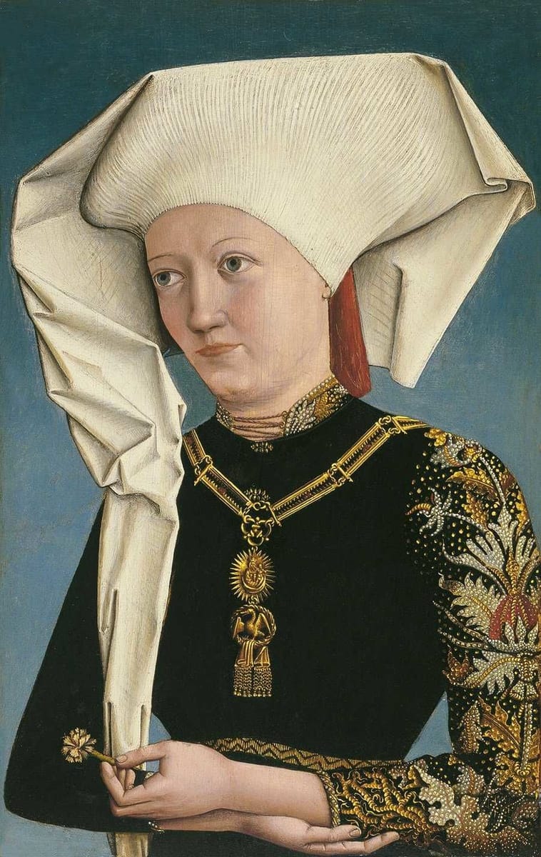 Artwork Title: Portrait of a Lady wearing the Order of the Swan