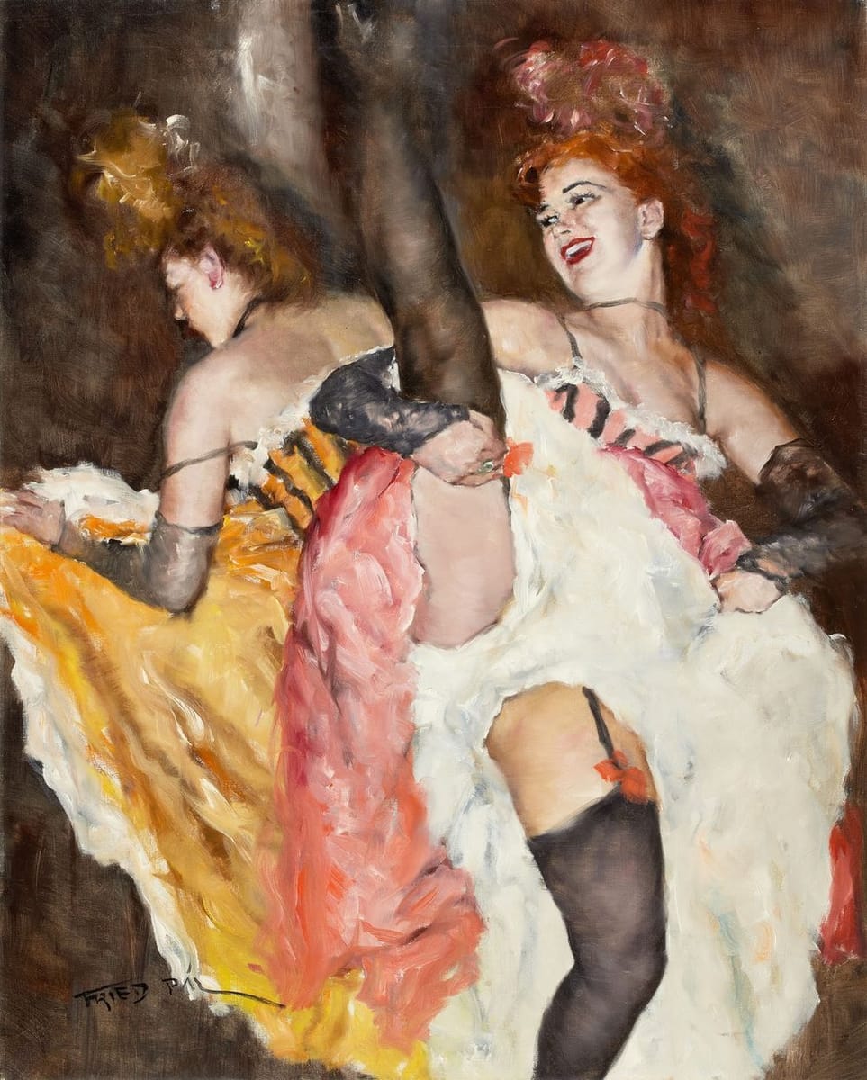 Artwork Title: Cancan