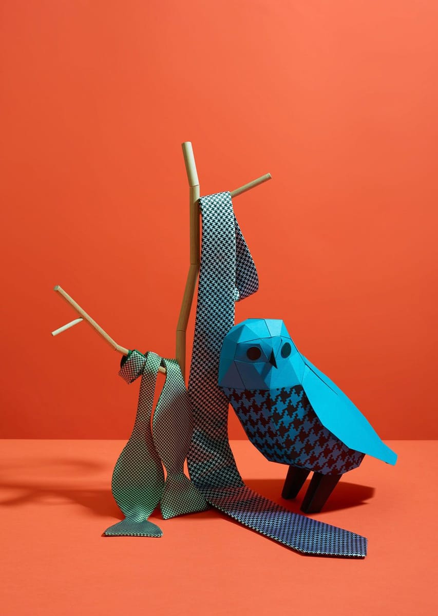 Artwork Title: Paper Aviary at St James's Market - London Exhibition