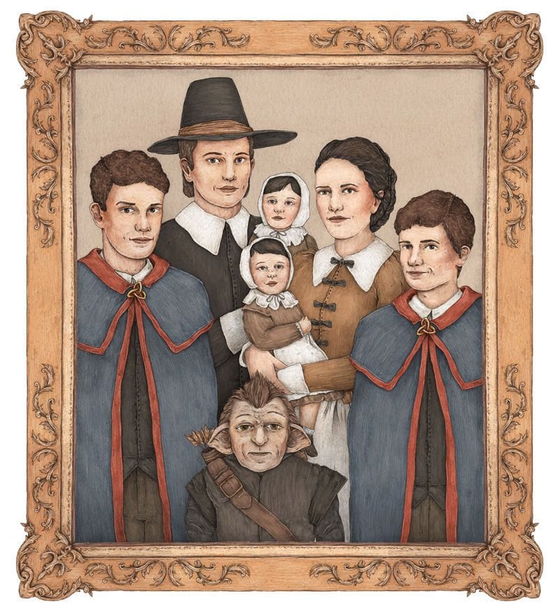Artwork Title: The Sayre Family