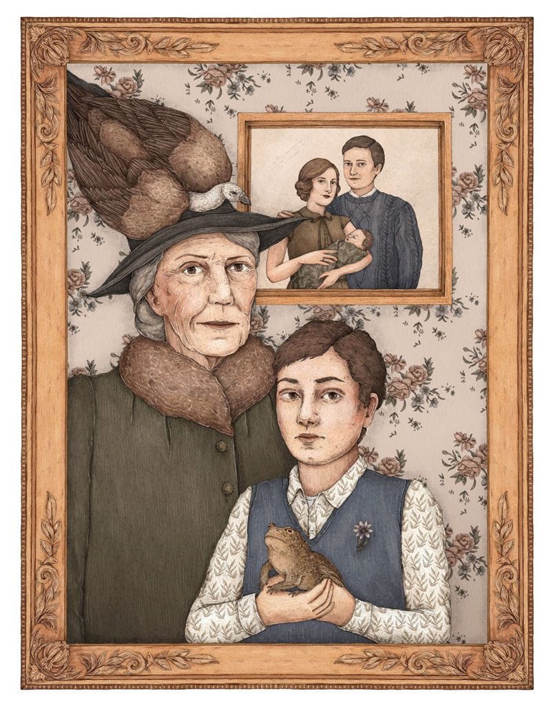 Artwork Title: The Longbottom Family