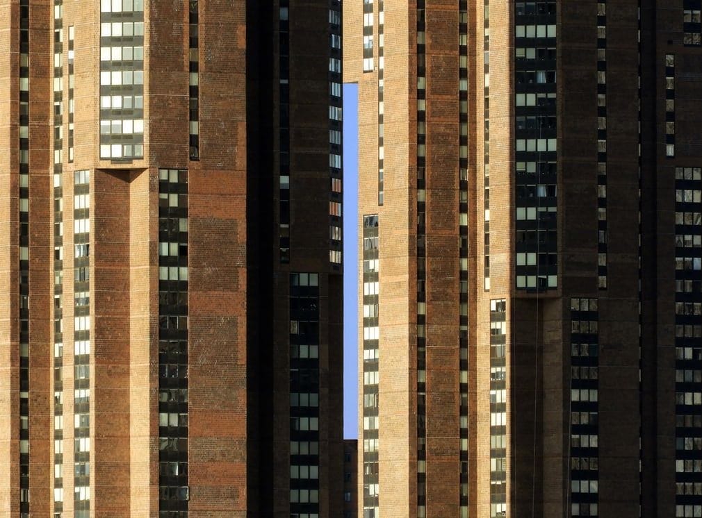 Artwork Title: Blue Rectangle (New York City, New York)