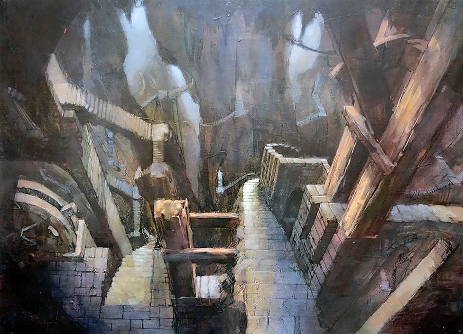 Artwork Title: The Mines of Moria