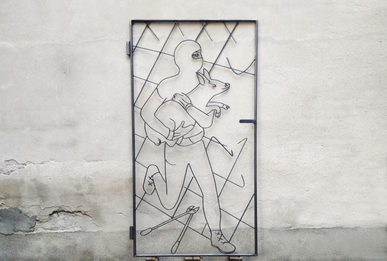 Artwork Title: The Liberation of Animals from their Cages IXX
