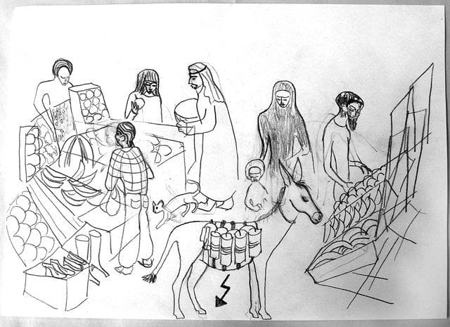 Artwork Title: Suq Al-Mansoor