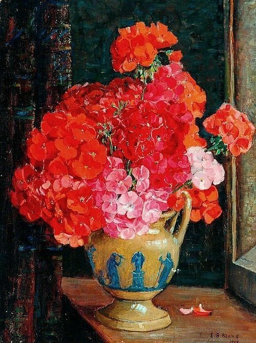 Artwork Title: Geraniums