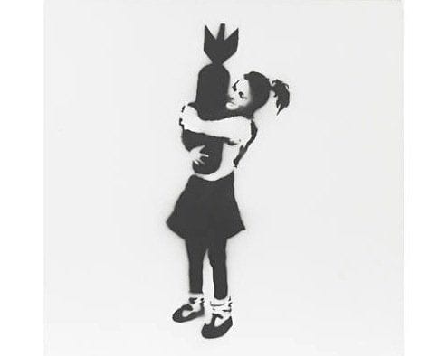 Artwork Title: Bomb Hugger