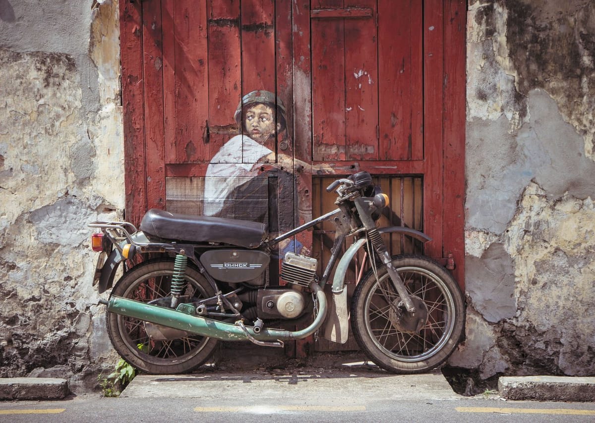 Artwork Title: Motorbike