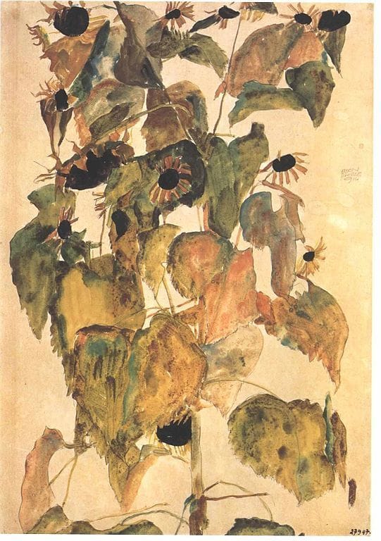 Artwork Title: Sonnenblumen (Sunflowers)