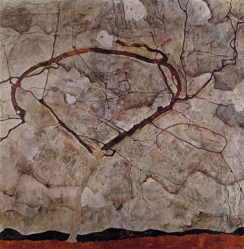 Artwork Title: Autumn Tree in Moving Air (Winter tree)