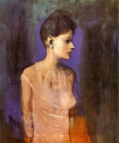 Artwork Title: Jeune femme en chemise (Girl in a Chemise)