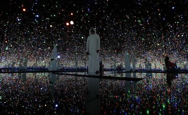 Artwork Title: Infinity Mirrored Room - Filled WIth the Brilliance of Life
