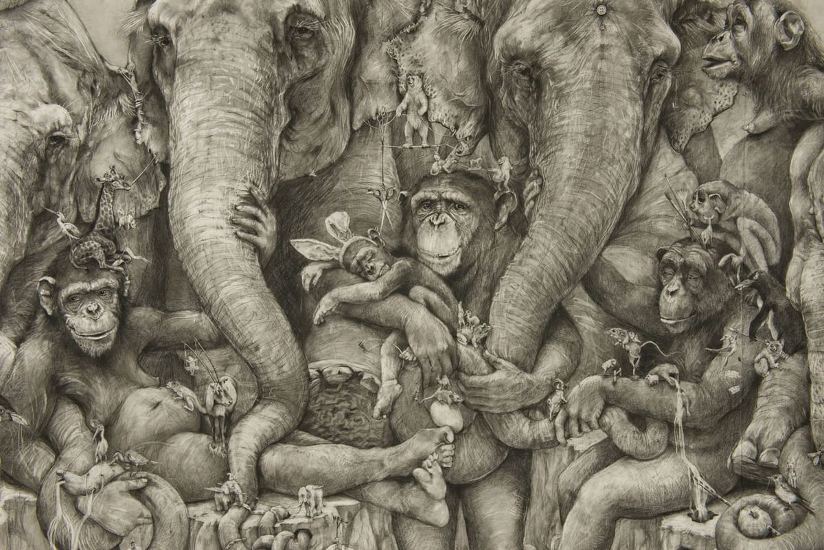 Artwork Title: Elephants
