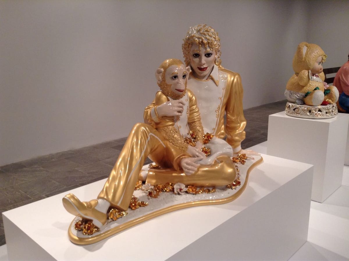 Artwork Title: Michael Jackson And Bubbles
