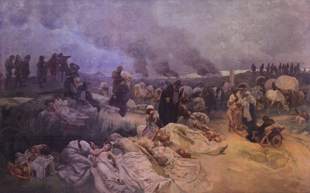 Artwork Title: Slav Epic #12 : Petr of Chelčice