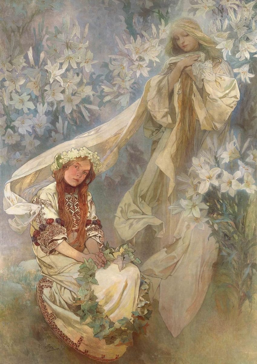 Artwork Title: Madonna of the Lilies