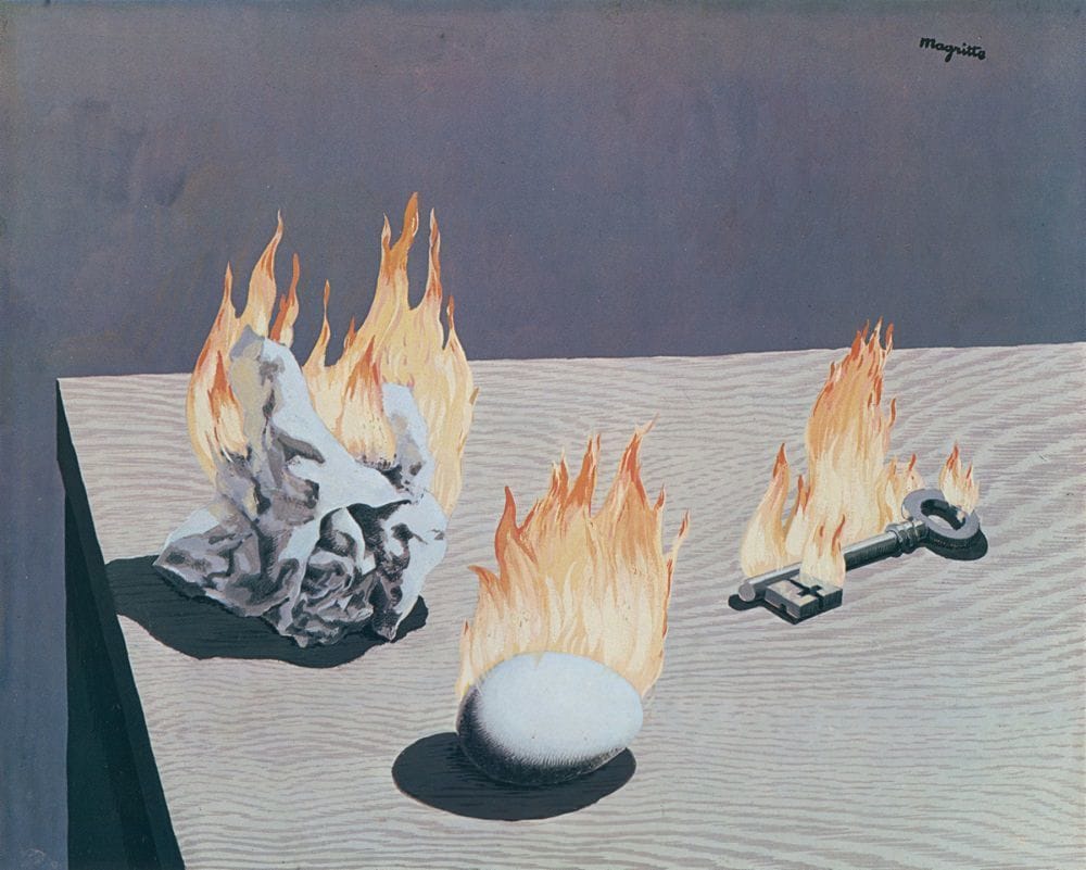 Artwork Title: The Ladder Of Fire