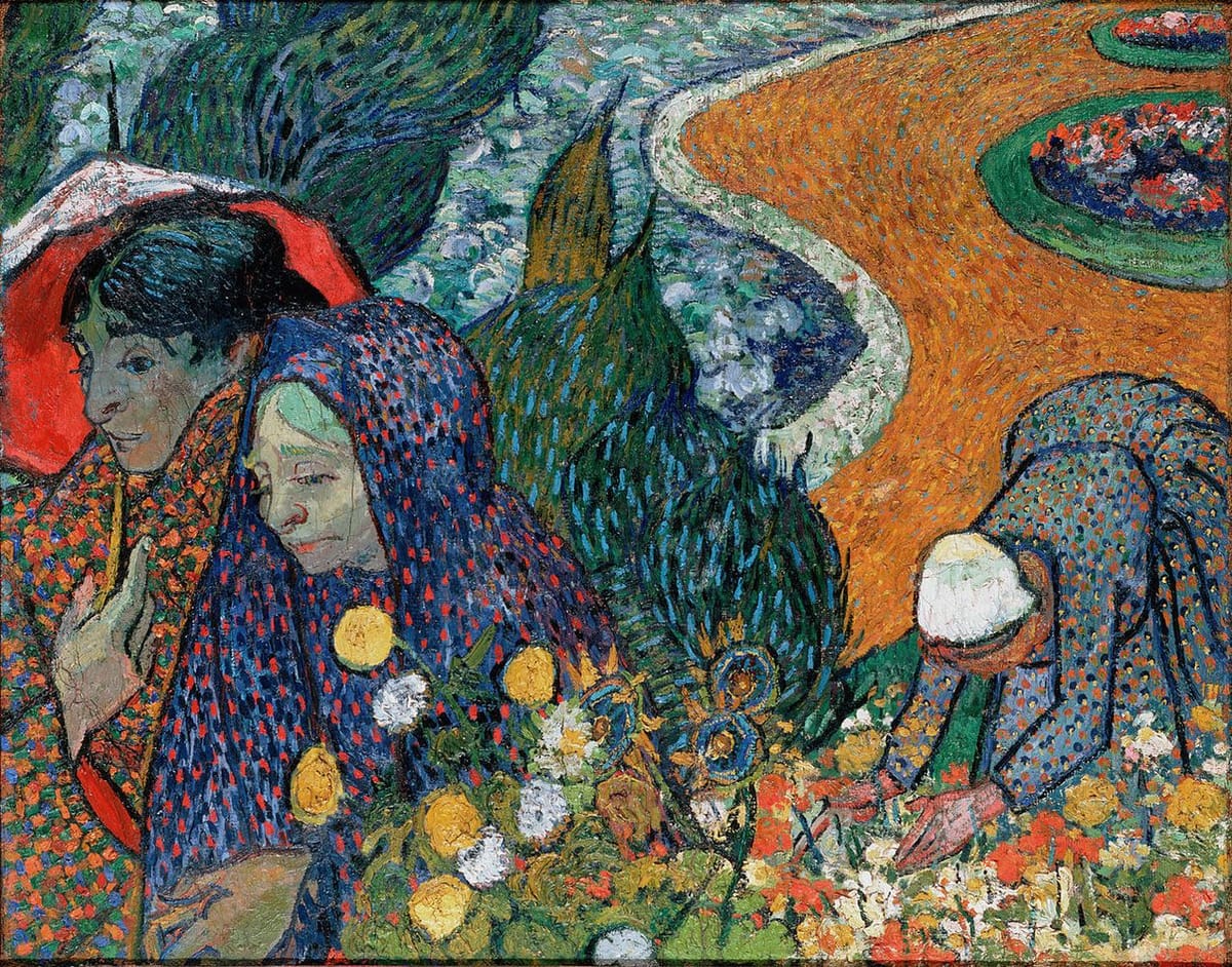 Artwork Title: Memory of the Garden at Etten (Ladies of Arles)