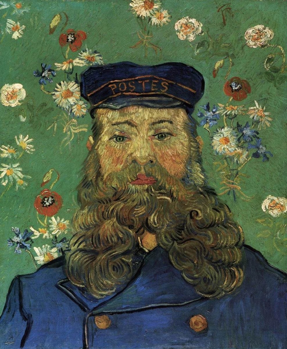 Artwork Title: Portrait of Joseph Roulin