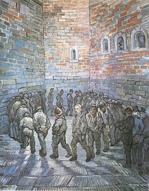 Artwork Title: The Prison Courtyard