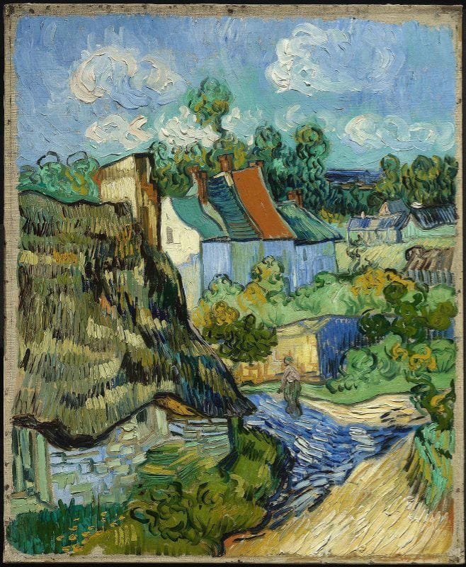 Artwork Title: Houses in Auvers