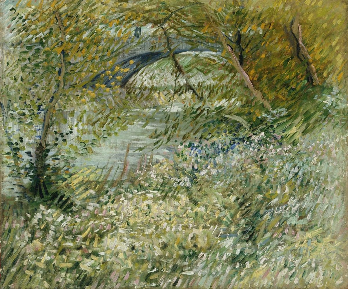 Artwork Title: River Bank in Springtime