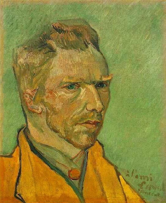 Artwork Title: Self Portrait opgedragen aan Charles Laval (Self Portrait Dedicated to Charles Laval)