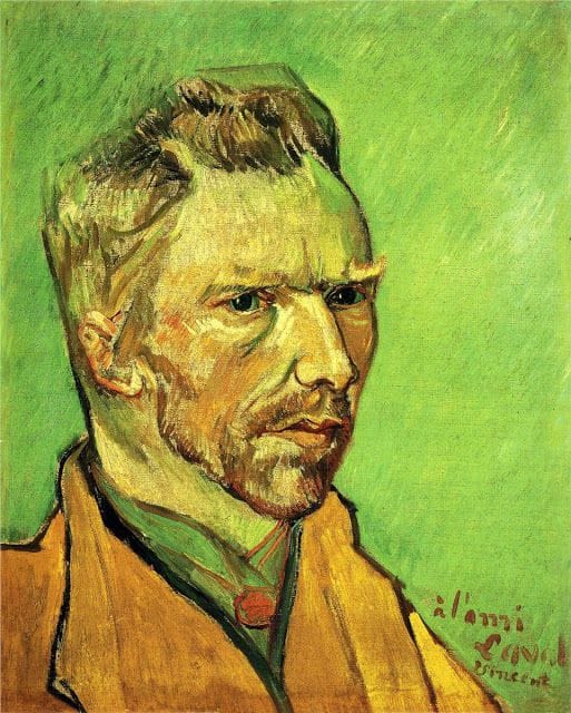 Artwork Title: Self Portrait opgedragen aan Charles Laval (Self Portrait Dedicated to Charles Laval)