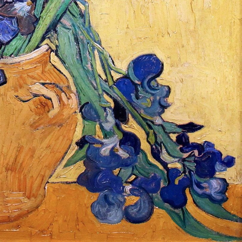 Artwork Title: Still Life with Irises