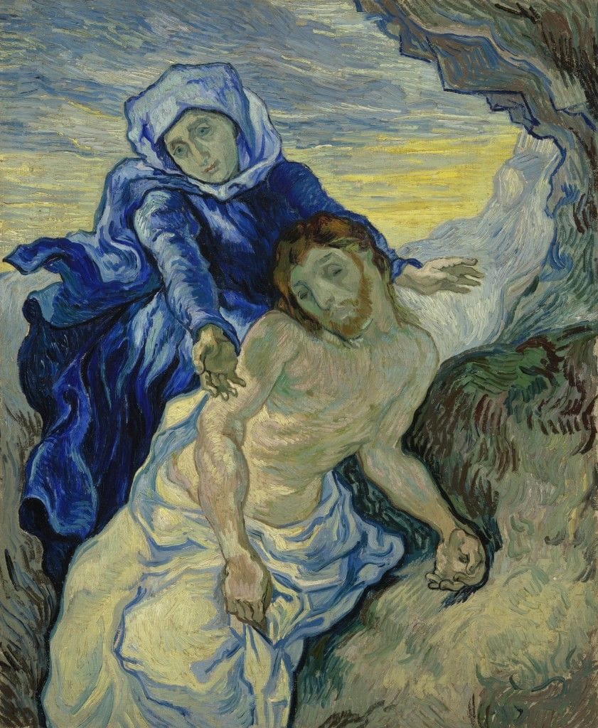 Artwork Title: Pieta  (After Delacroix)