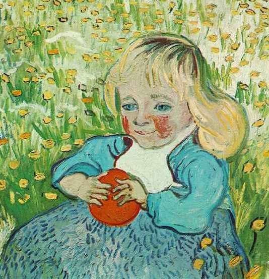 Artwork Title: Child with Orange