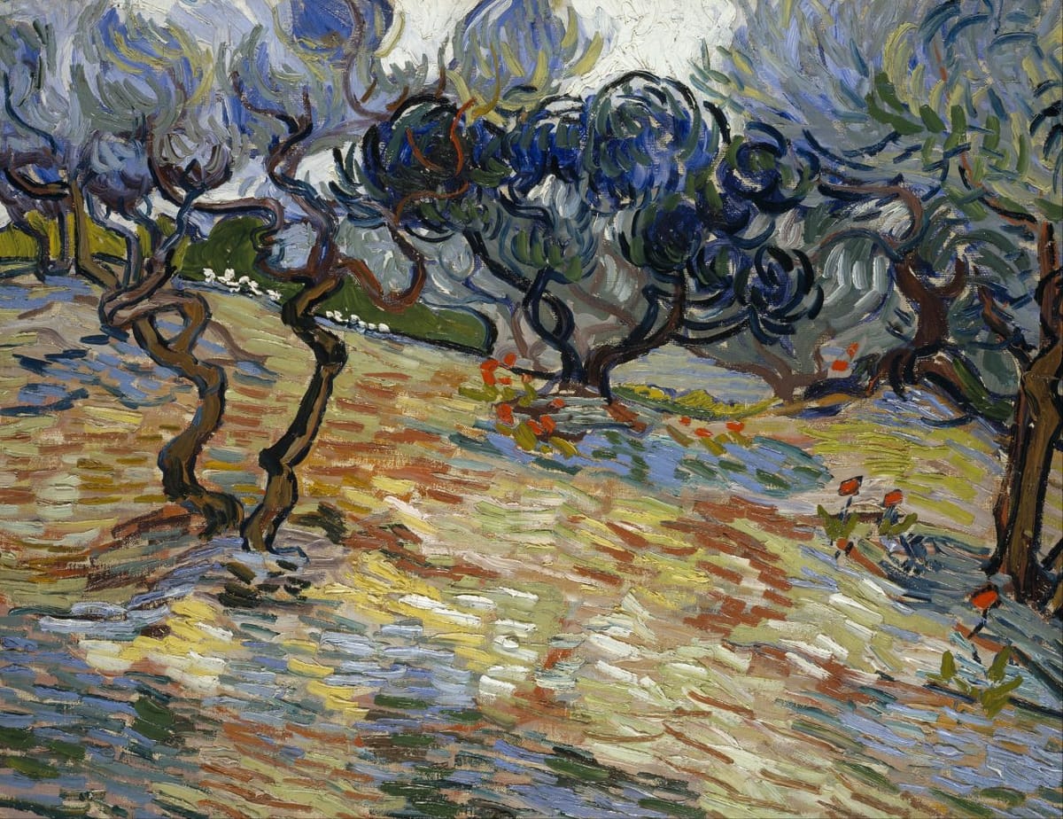 Artwork Title: Olive Trees