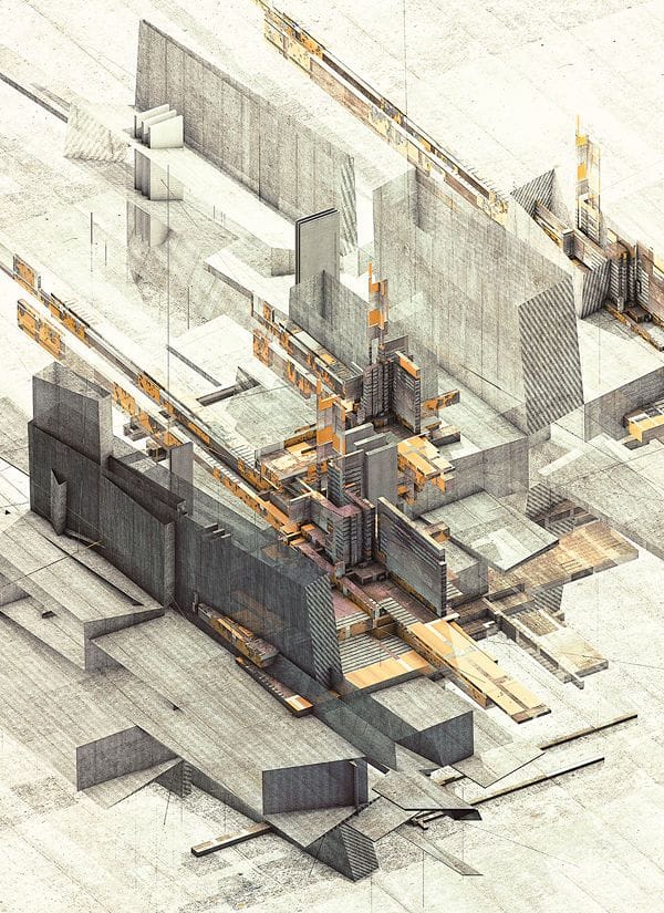 Artwork Title: Structures Ii