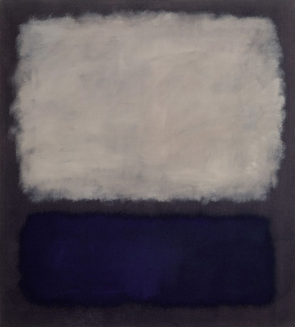 Artwork Title: Blue And Grey